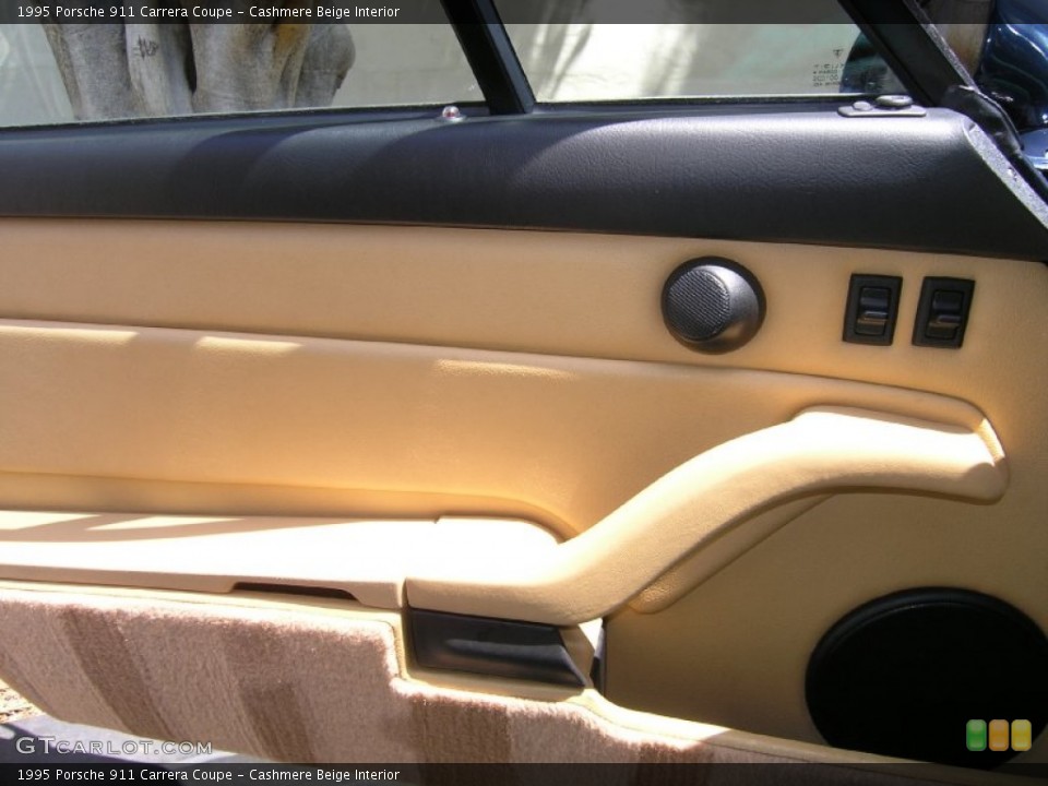 Cashmere Beige Interior Door Panel for the 1995 Porsche 911 Carrera Coupe #55301803