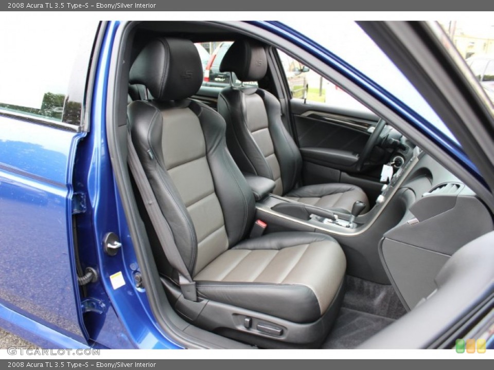 Ebony/Silver Interior Photo for the 2008 Acura TL 3.5 Type-S #55302997