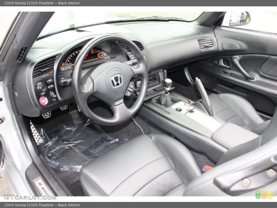 Black Interior Prime Interior for the 2004 Honda S2000 Roadster #55303132
