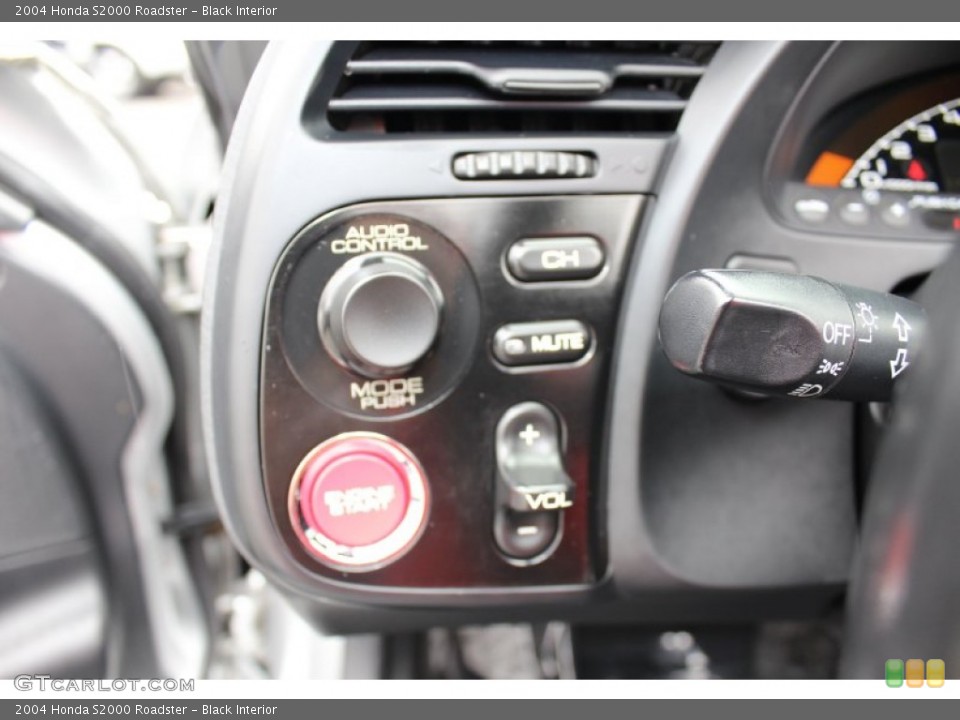 Black Interior Controls for the 2004 Honda S2000 Roadster #55303177