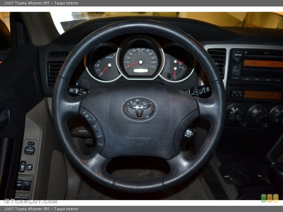 Taupe Interior Steering Wheel for the 2007 Toyota 4Runner SR5 #55303912