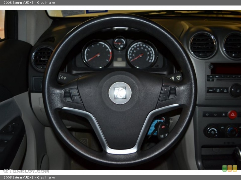 Gray Interior Steering Wheel for the 2008 Saturn VUE XE #55304059