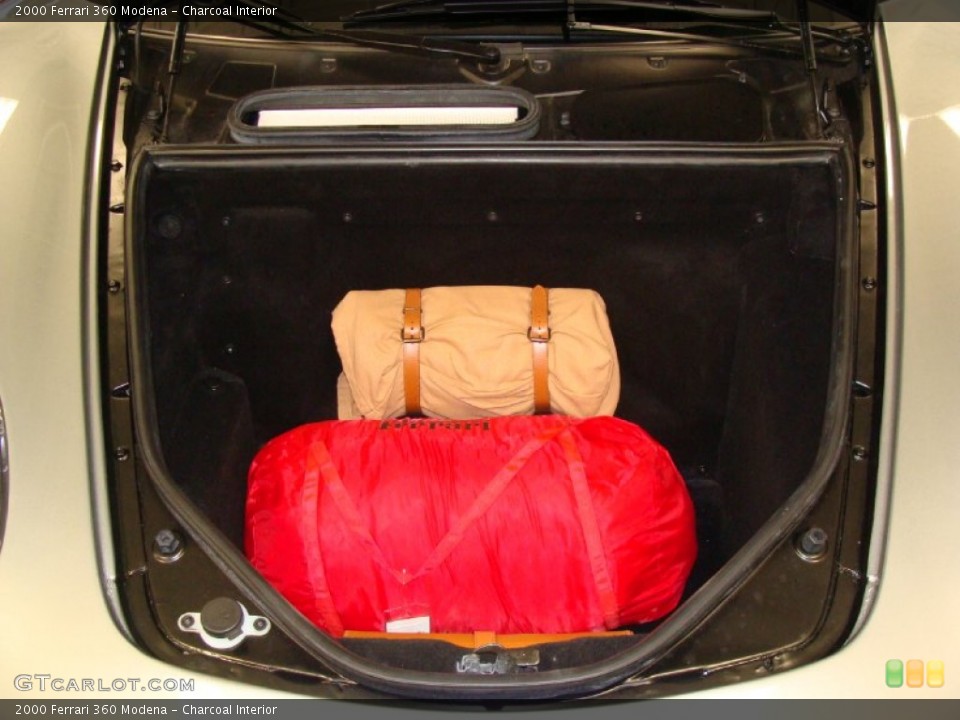 Charcoal Interior Trunk for the 2000 Ferrari 360 Modena #55304404