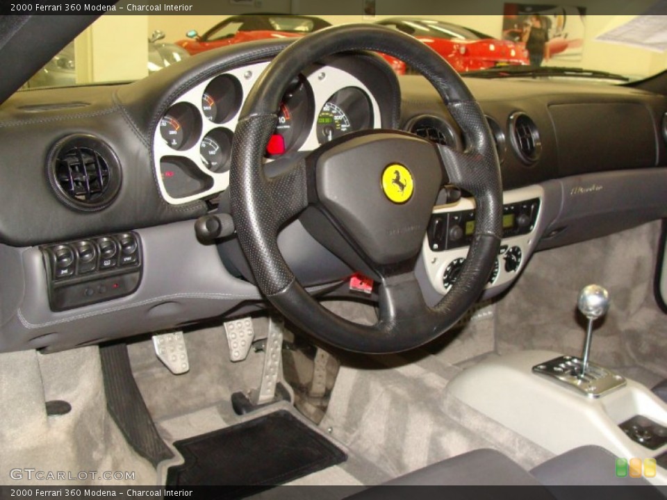 Charcoal Interior Dashboard for the 2000 Ferrari 360 Modena #55304491
