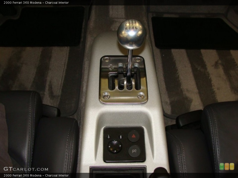 Charcoal Interior Transmission for the 2000 Ferrari 360 Modena #55304525