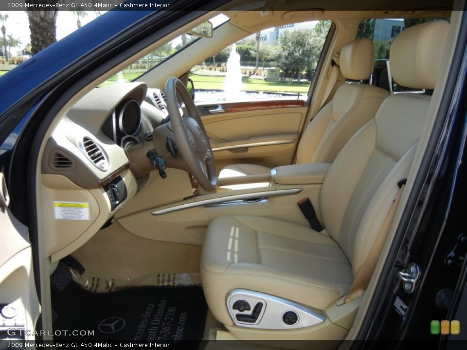 Cashmere Interior Photo for the 2009 Mercedes-Benz GL 450 4Matic #55305772