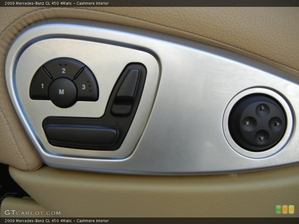 Cashmere Interior Controls for the 2009 Mercedes-Benz GL 450 4Matic #55305790