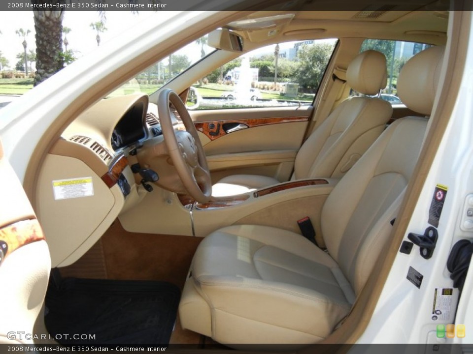 Cashmere Interior Photo for the 2008 Mercedes-Benz E 350 Sedan #55306087