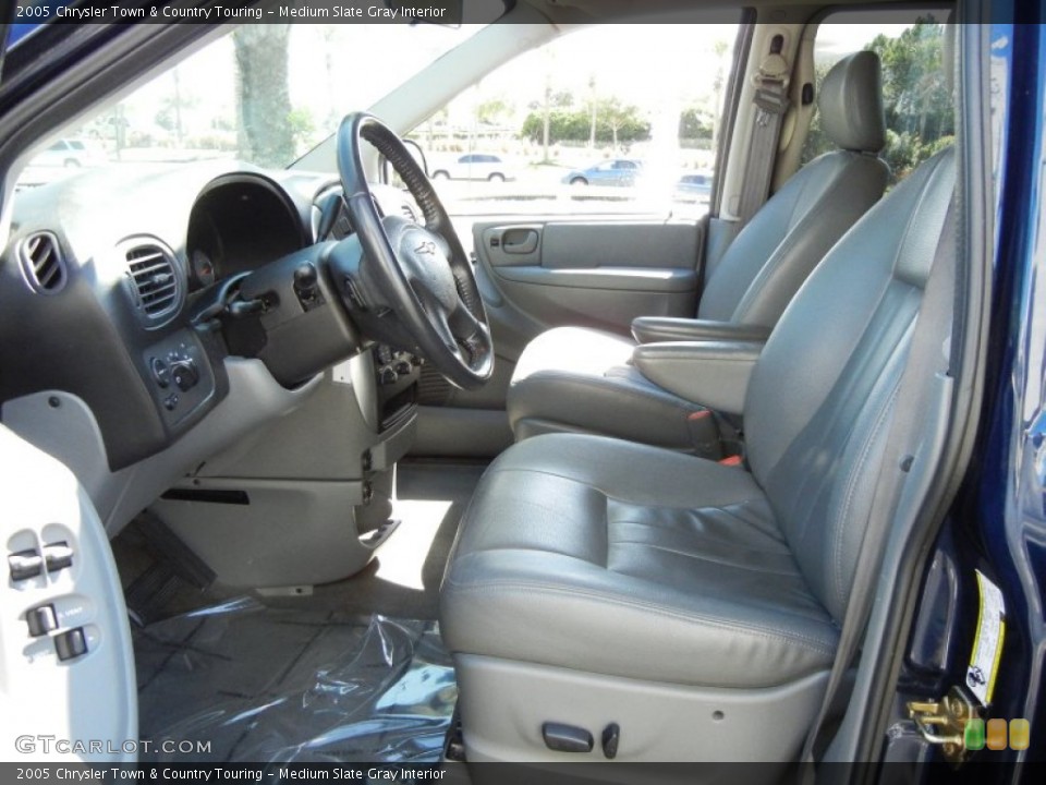 Medium Slate Gray Interior Photo for the 2005 Chrysler Town & Country Touring #55306693