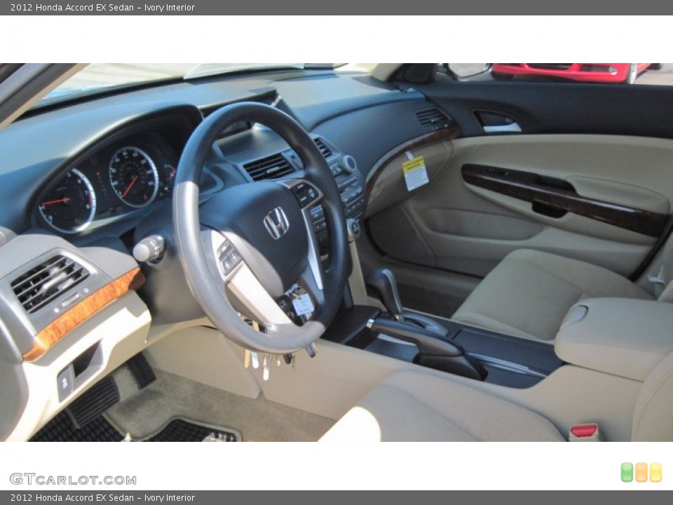 Ivory Interior Photo for the 2012 Honda Accord EX Sedan #55311004
