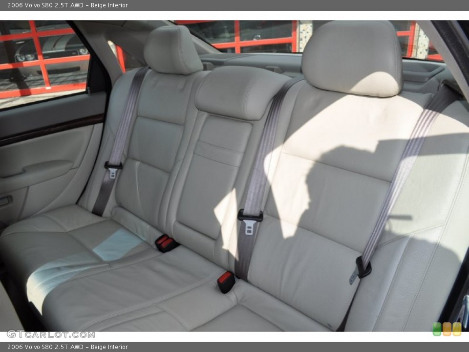 Beige Interior Photo for the 2006 Volvo S80 2.5T AWD #55313134