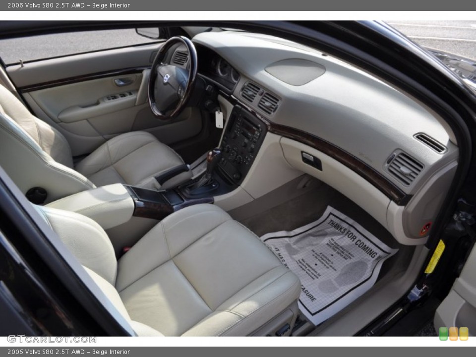 Beige 2006 Volvo S80 Interiors