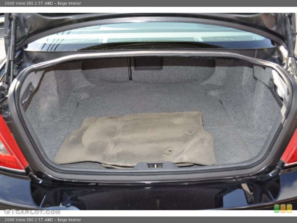 Beige Interior Trunk for the 2006 Volvo S80 2.5T AWD #55313151