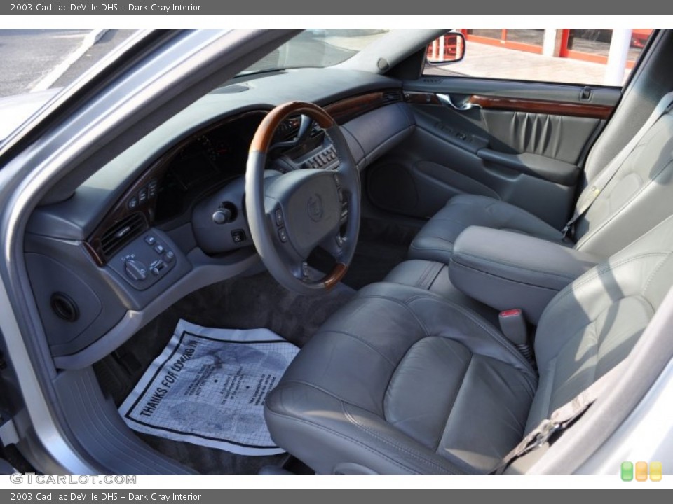 Dark Gray Interior Photo for the 2003 Cadillac DeVille DHS #55313602