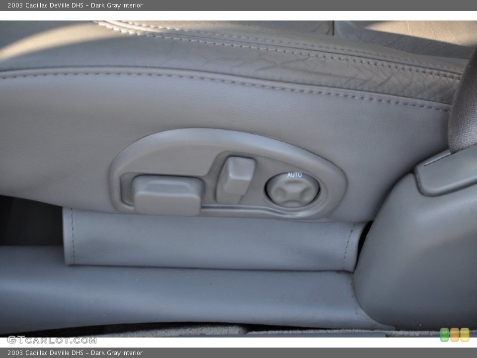 Dark Gray Interior Controls for the 2003 Cadillac DeVille DHS #55313731