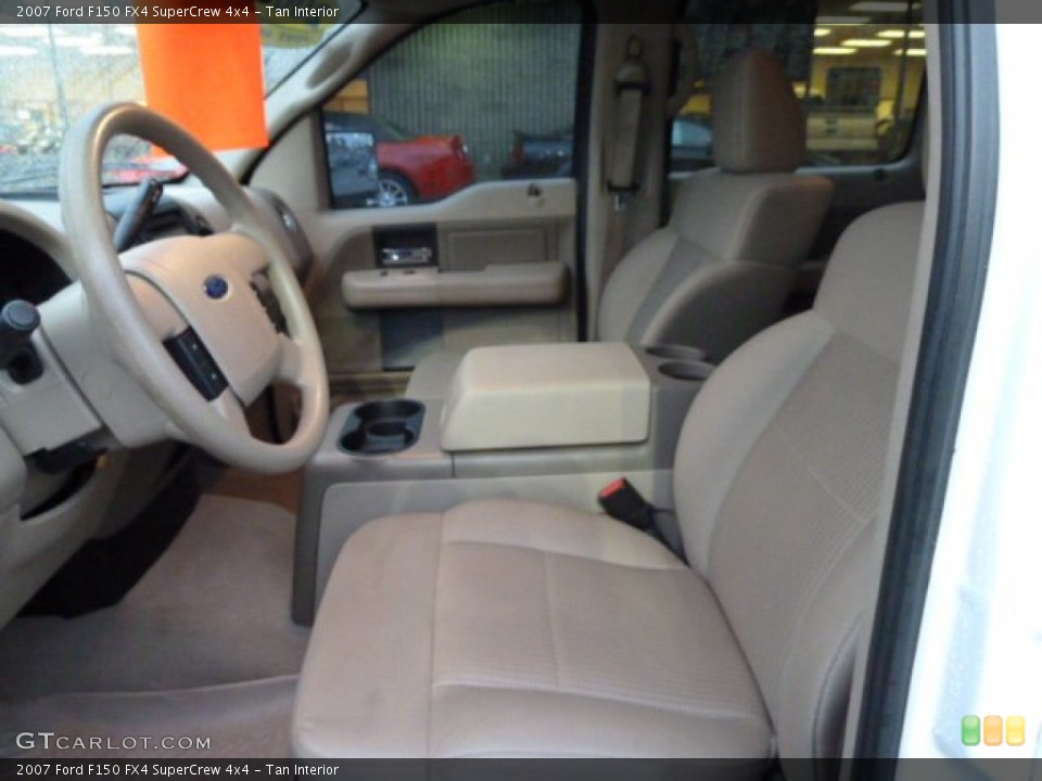 Tan Interior Photo for the 2007 Ford F150 FX4 SuperCrew 4x4 #55313897