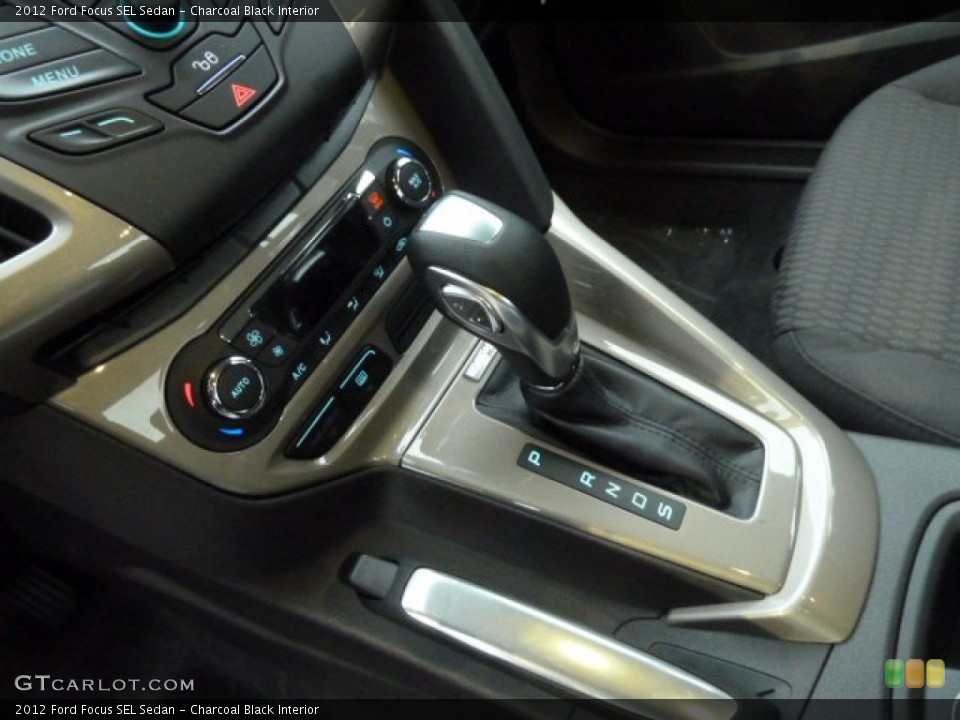 Charcoal Black Interior Transmission for the 2012 Ford Focus SEL Sedan #55314319