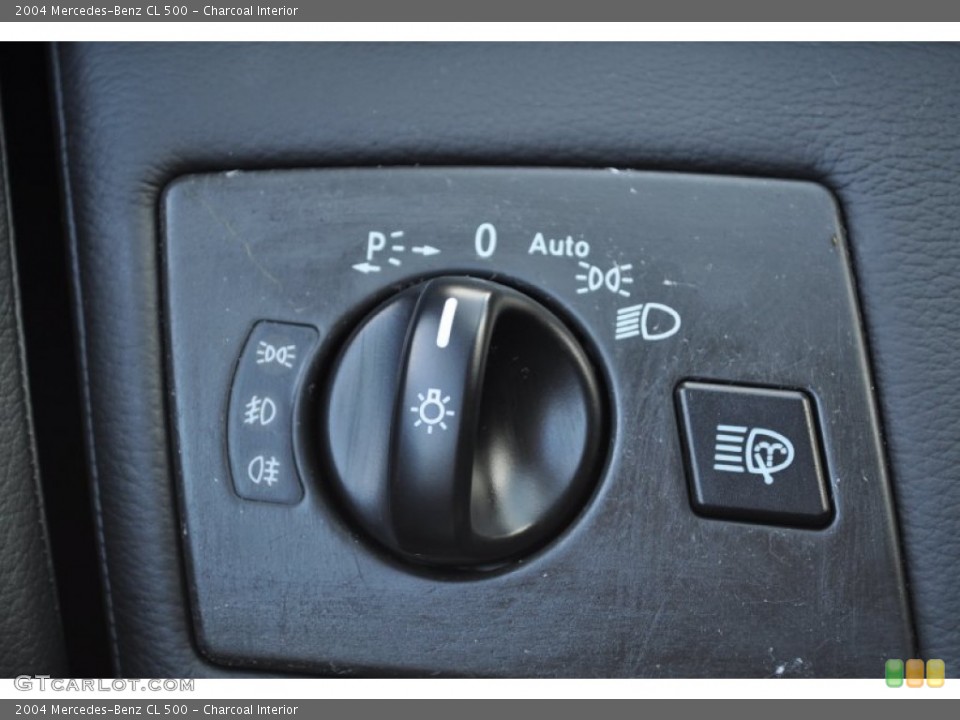 Charcoal Interior Controls for the 2004 Mercedes-Benz CL 500 #55314487