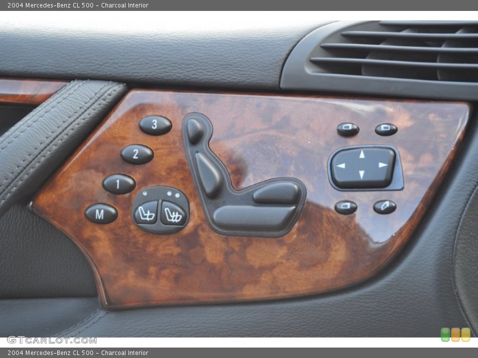 Charcoal Interior Controls for the 2004 Mercedes-Benz CL 500 #55314496