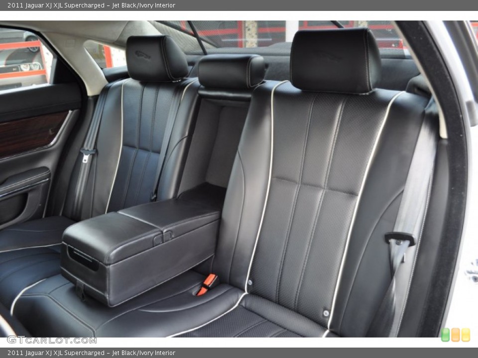 Jet Black/Ivory Interior Photo for the 2011 Jaguar XJ XJL Supercharged #55315012