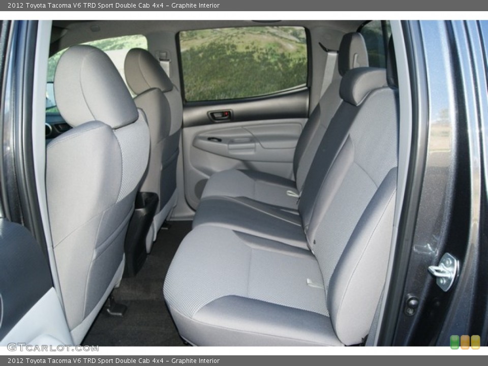 Graphite Interior Photo for the 2012 Toyota Tacoma V6 TRD Sport Double Cab 4x4 #55315186