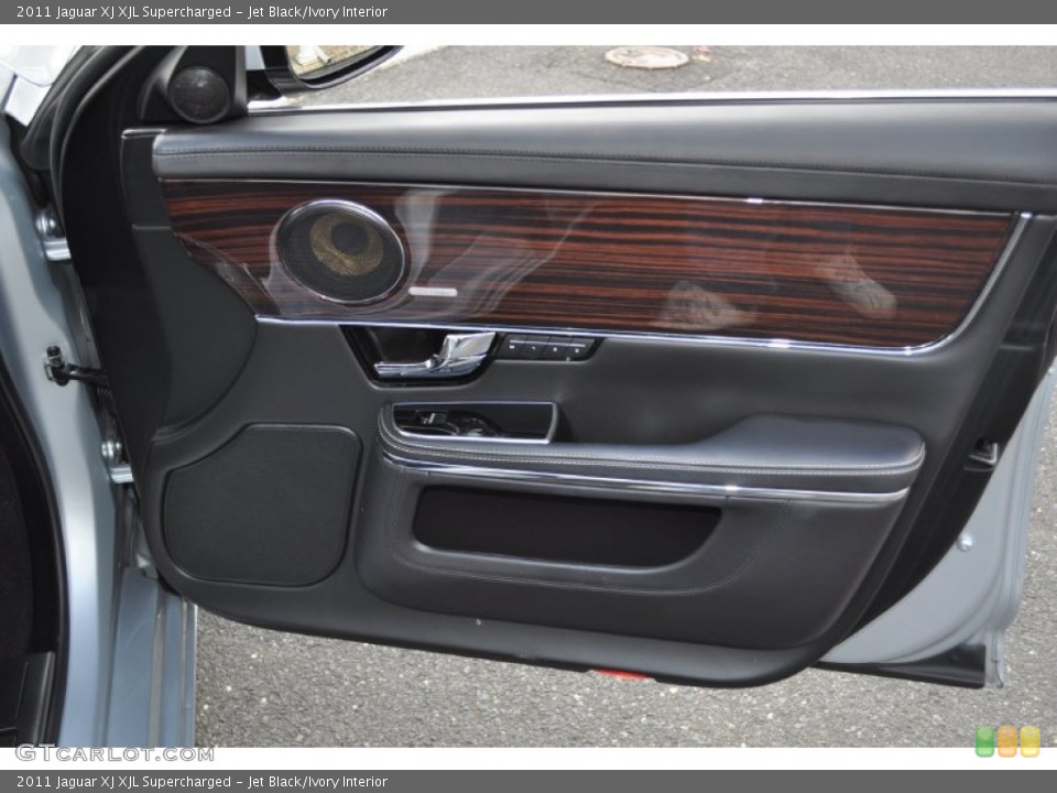 Jet Black/Ivory Interior Door Panel for the 2011 Jaguar XJ XJL Supercharged #55315264