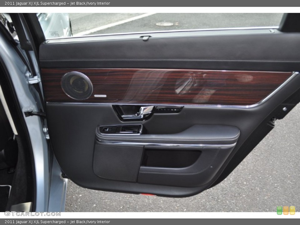 Jet Black/Ivory Interior Door Panel for the 2011 Jaguar XJ XJL Supercharged #55315276