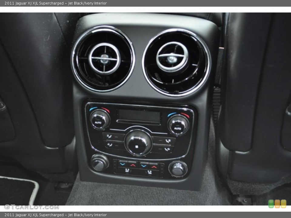Jet Black/Ivory Interior Controls for the 2011 Jaguar XJ XJL Supercharged #55315294