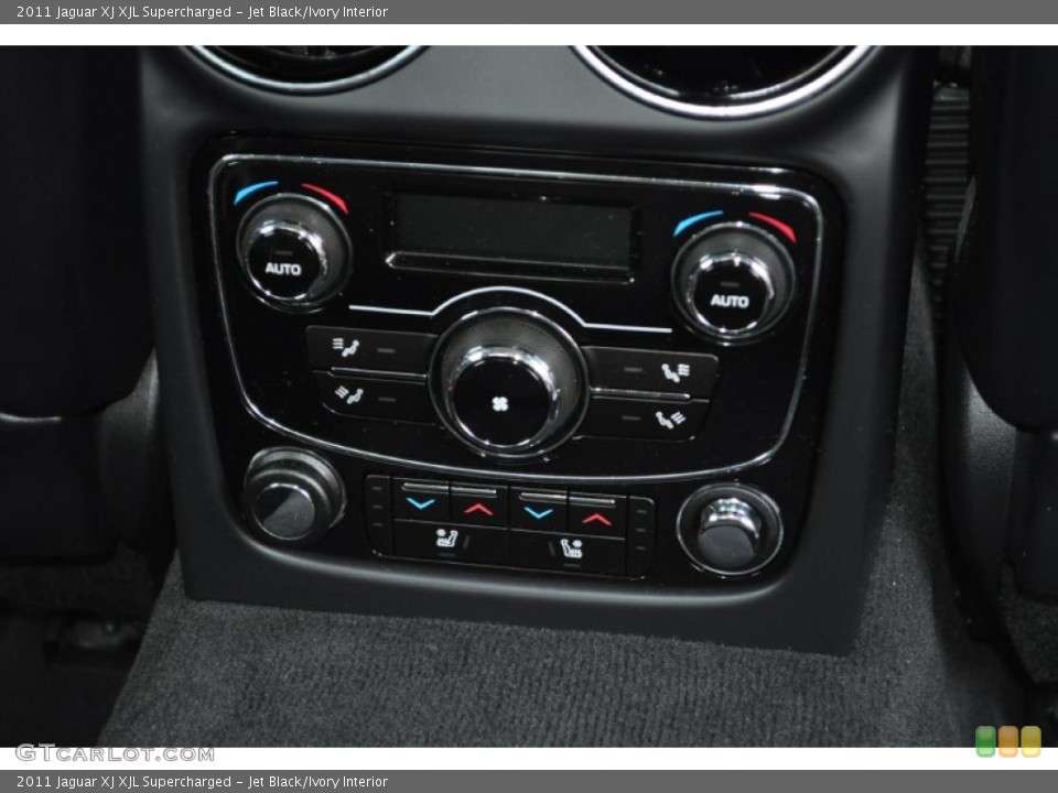 Jet Black/Ivory Interior Controls for the 2011 Jaguar XJ XJL Supercharged #55315303