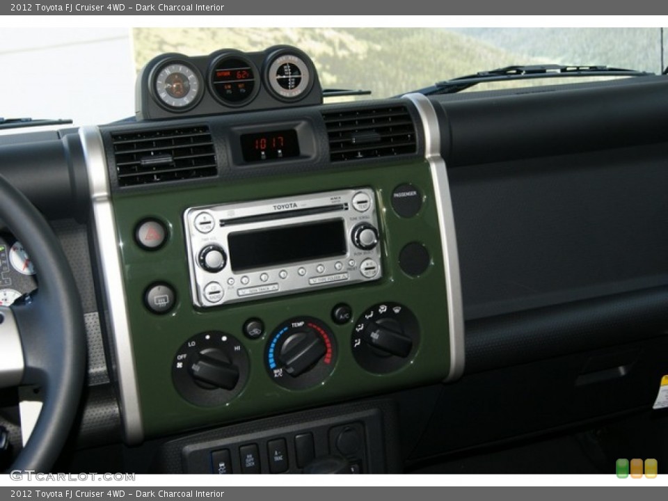 Dark Charcoal Interior Controls for the 2012 Toyota FJ Cruiser 4WD #55315367