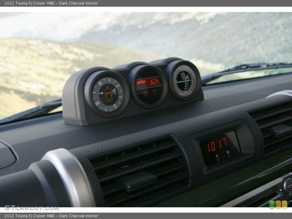 Dark Charcoal Interior Gauges for the 2012 Toyota FJ Cruiser 4WD #55315376