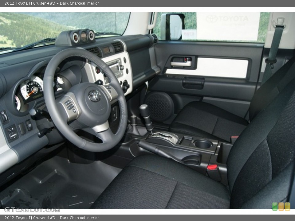 Dark Charcoal Interior Photo for the 2012 Toyota FJ Cruiser 4WD #55315433