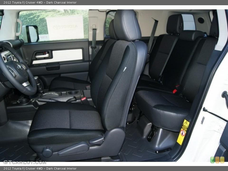 Dark Charcoal Interior Photo for the 2012 Toyota FJ Cruiser 4WD #55315469