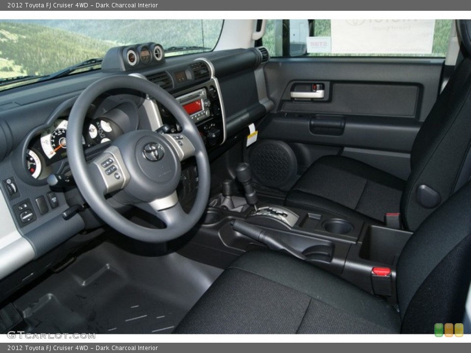 Dark Charcoal Interior Photo for the 2012 Toyota FJ Cruiser 4WD #55315573