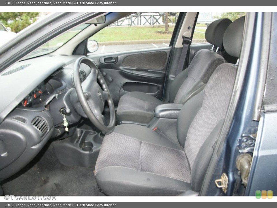 Dark Slate Gray Interior Photo for the 2002 Dodge Neon  #55319107