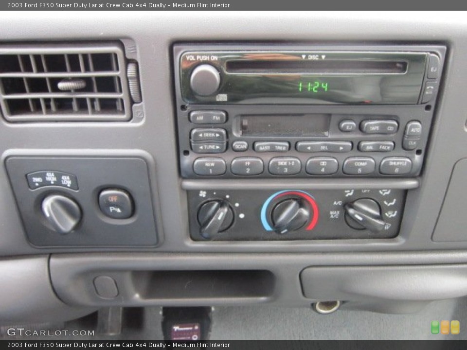 Medium Flint Interior Audio System for the 2003 Ford F350 Super Duty Lariat Crew Cab 4x4 Dually #55319872