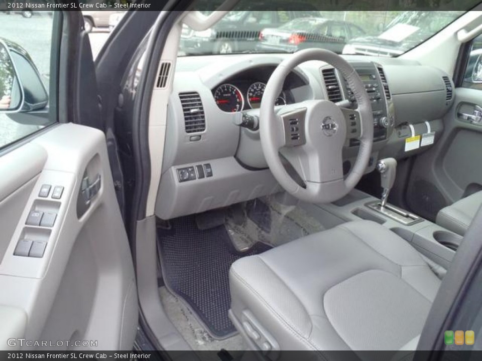 Steel Interior Photo for the 2012 Nissan Frontier SL Crew Cab #55321450