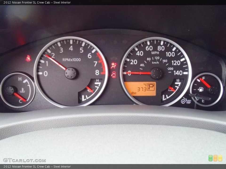 Steel Interior Gauges for the 2012 Nissan Frontier SL Crew Cab #55321459