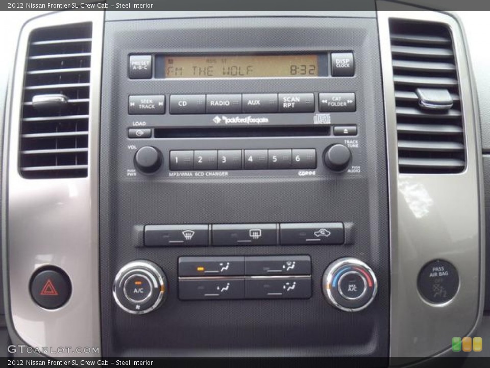 Steel Interior Controls for the 2012 Nissan Frontier SL Crew Cab #55321713
