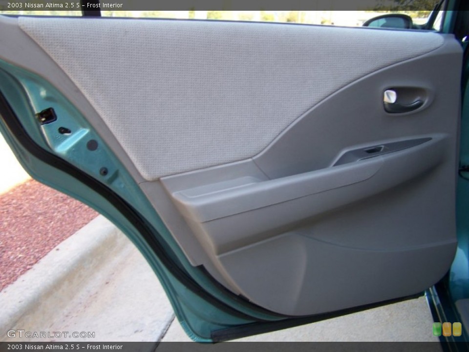 Frost Interior Door Panel for the 2003 Nissan Altima 2.5 S #55322581