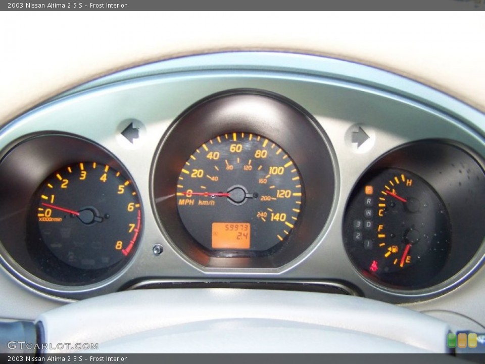 Frost Interior Gauges for the 2003 Nissan Altima 2.5 S #55322698