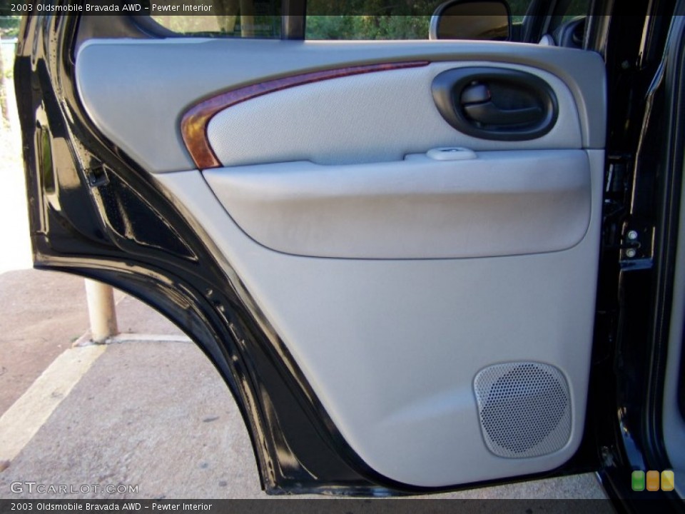 Pewter Interior Door Panel for the 2003 Oldsmobile Bravada AWD #55322950