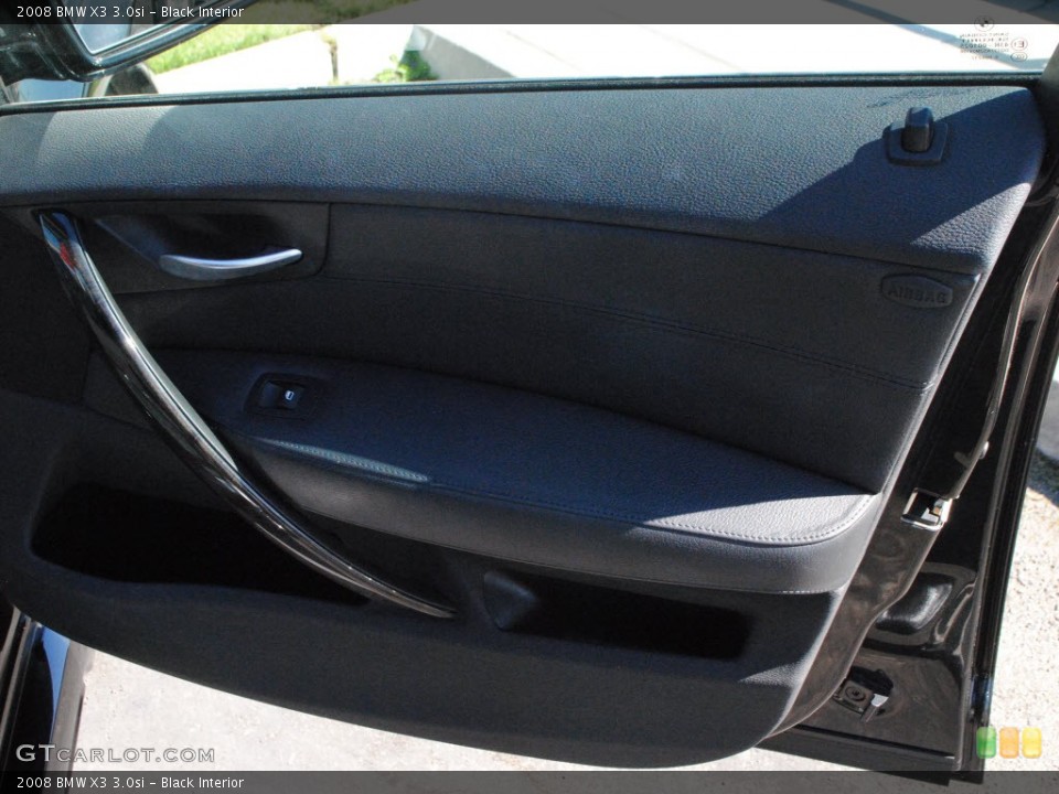Black Interior Door Panel for the 2008 BMW X3 3.0si #55323226