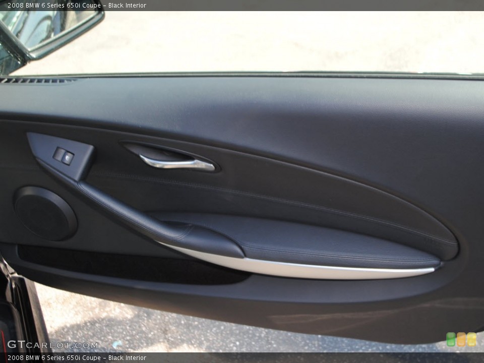 Black Interior Door Panel for the 2008 BMW 6 Series 650i Coupe #55323904