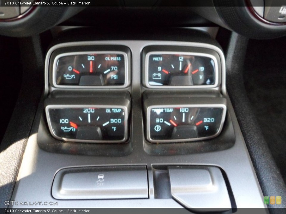 Black Interior Gauges for the 2010 Chevrolet Camaro SS Coupe #55324228