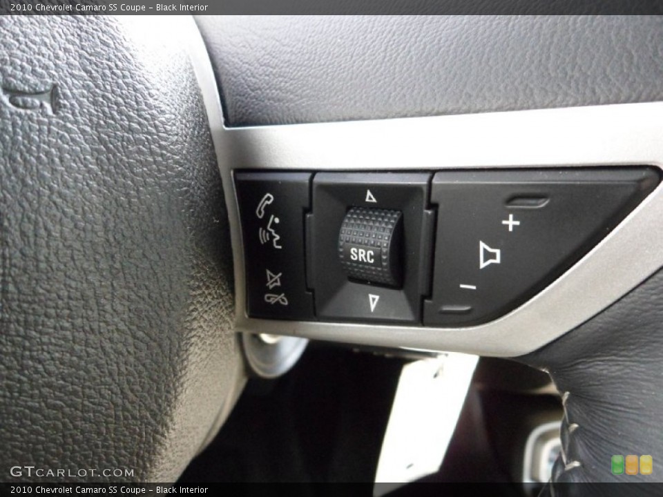 Black Interior Controls for the 2010 Chevrolet Camaro SS Coupe #55324246