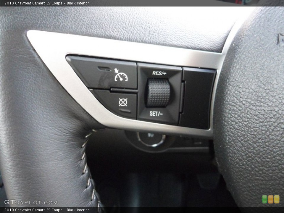 Black Interior Controls for the 2010 Chevrolet Camaro SS Coupe #55324252