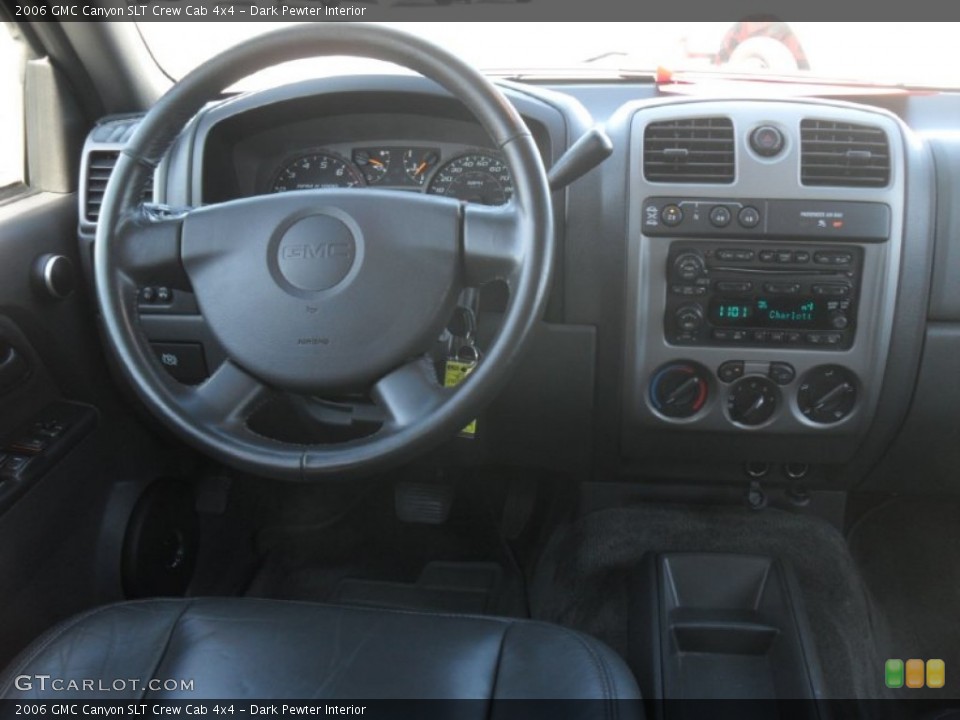 Dark Pewter Interior Dashboard for the 2006 GMC Canyon SLT Crew Cab 4x4 #55324362