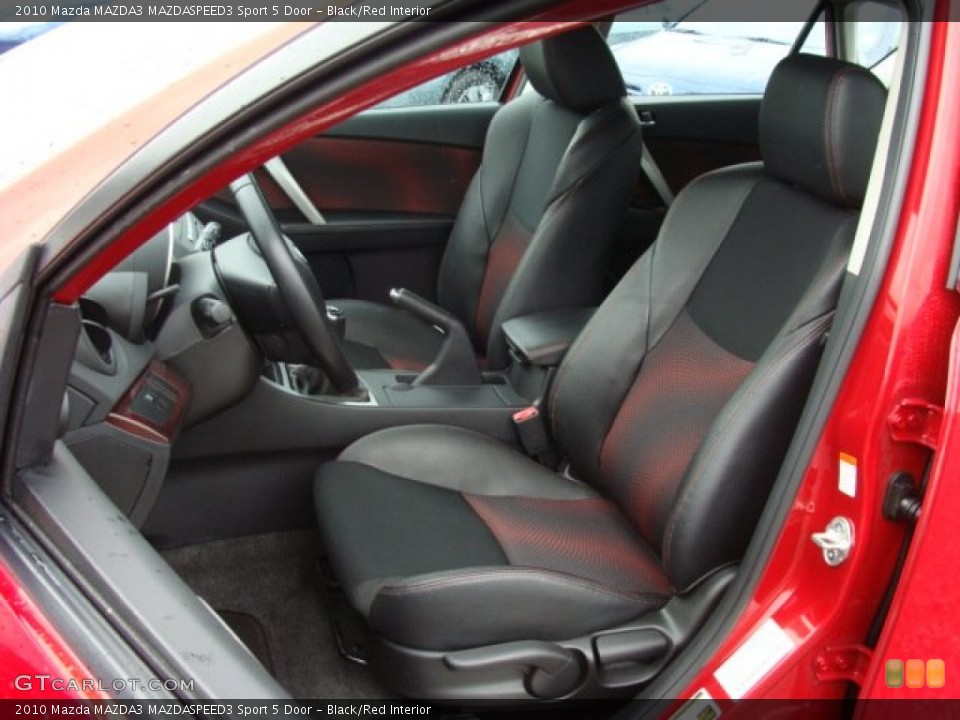 Black/Red Interior Photo for the 2010 Mazda MAZDA3 MAZDASPEED3 Sport 5 Door #55324786