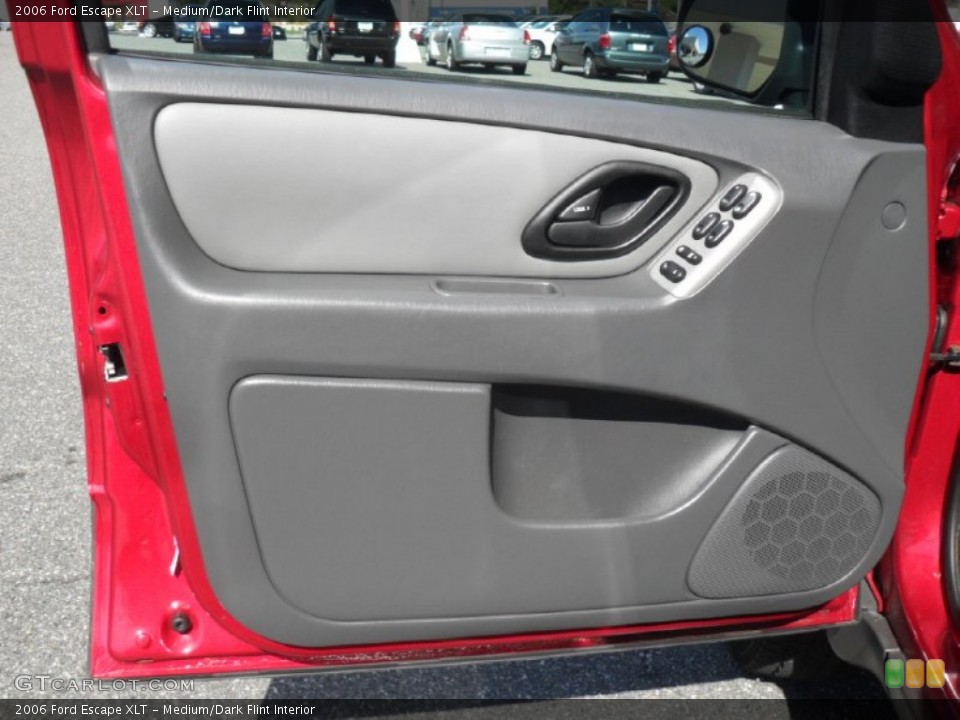 Medium/Dark Flint Interior Door Panel for the 2006 Ford Escape XLT #55325815